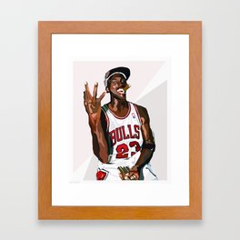 Basketball Framed Art Prints For Any Decor Style Society6