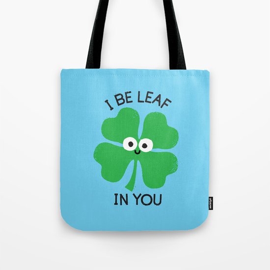 Cloverwhelming Support Tote Bag