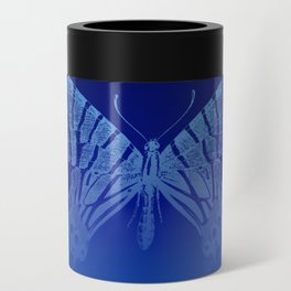 Baby Baby Blue Butterfly Can Cooler