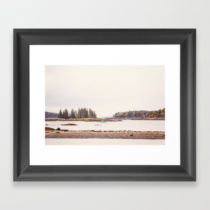 Coastal Maine Photography Framed Art Print