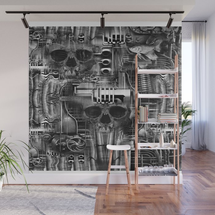 Industrial Mural Wallpaper  Industrial Style Wall Murals Design