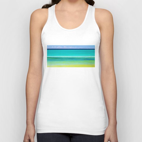 the colors of the sea Unisex Tank Top