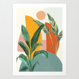 Leaf Design 03 Art Print
