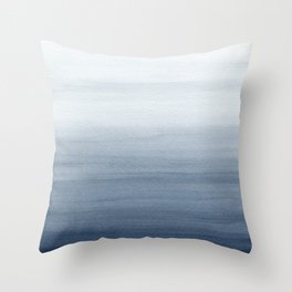 18x18 Swesly Totes & Pillows Ombre Navy Blue Grey AEJT230 Throw Pillow Multicolor
