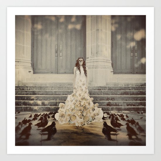 Bridal Portrait Art Print