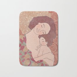 Mother and daughter Bath Mat