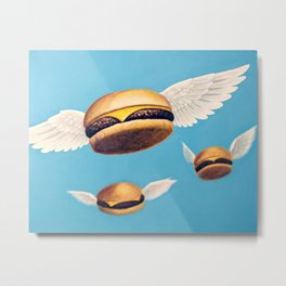 Burger Heaven Metal Print