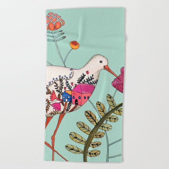 les souvenirs Beach Towel