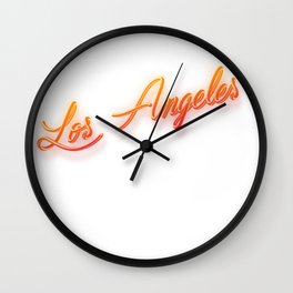 Los Angeles Wall Clock