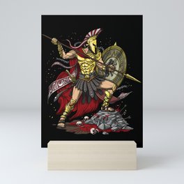 Greek God Ares Mini Art Print