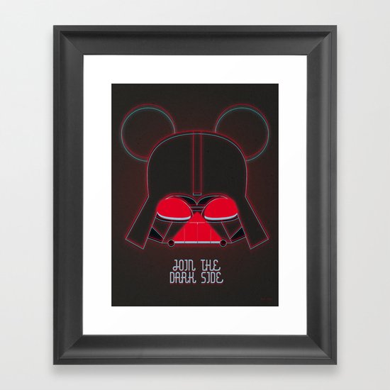 Vader Framed Art Print
