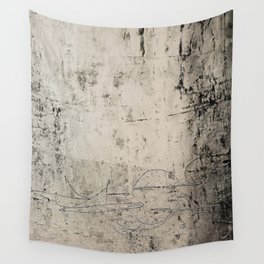 Abstract gray Wall Tapestry
