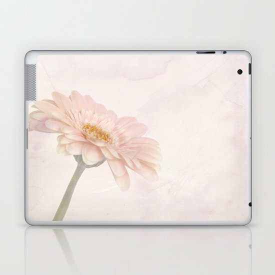 Pink Gerbera Laptop & iPad Skin