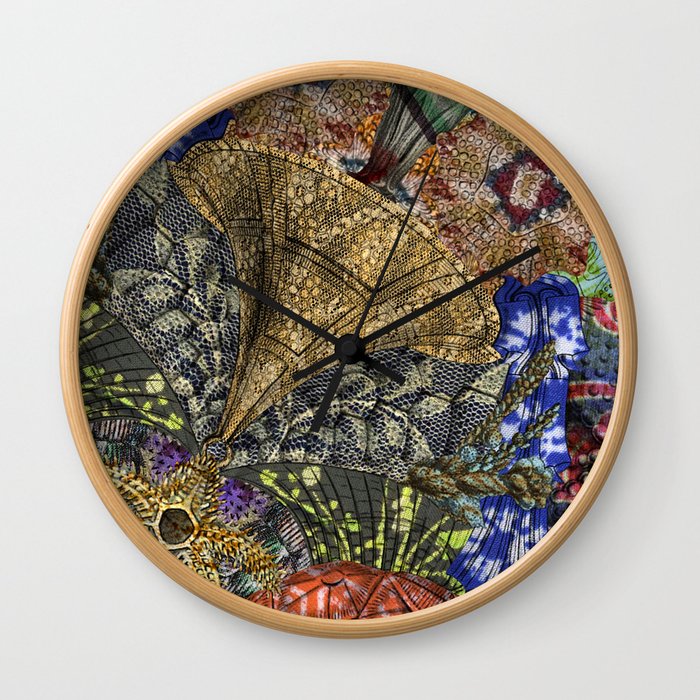 Psychedelic Botanical 4 Wall Clock