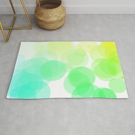 Pastel Circles relaxing geometric design Rug | Colorful, Relax, Calm, Gradient, Psychedelic, Graphicdesign, Digital, Bold, Circle, Abstract 