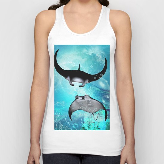 Manta Rays Unisex Tank Top