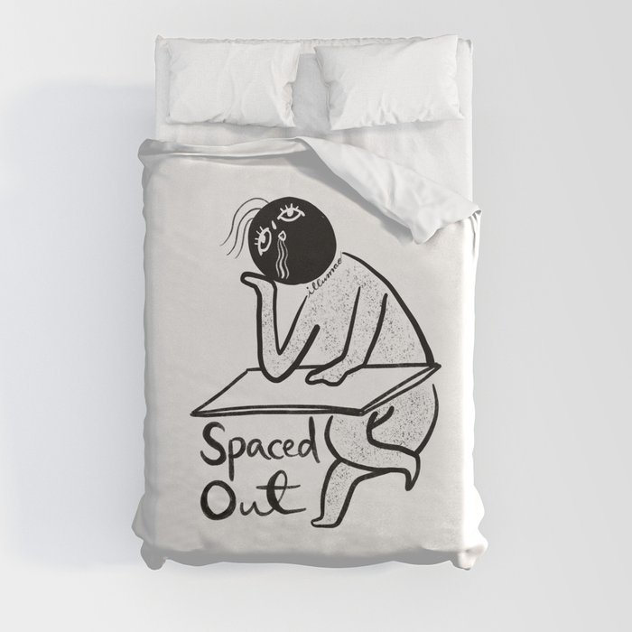 spaced out Duvet Cover