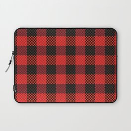 Pixel Plaid - Lumberjack Laptop Sleeve