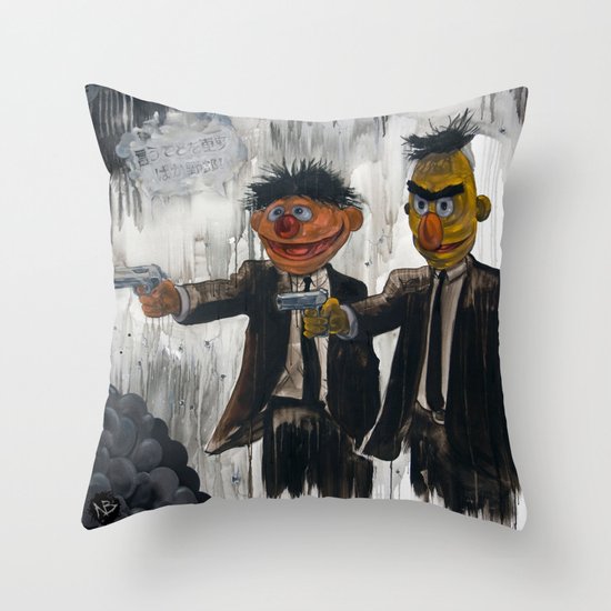 Pulp Street Throw Pillow