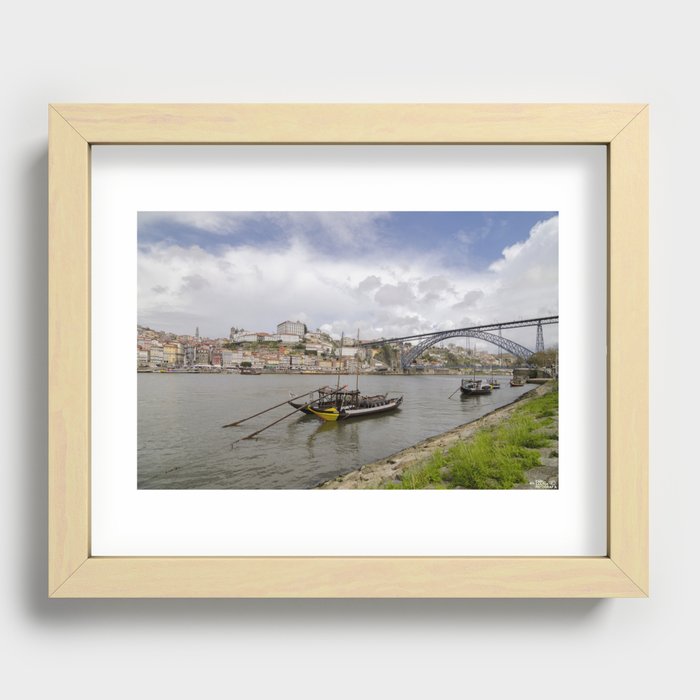 Porto Recessed Framed Print