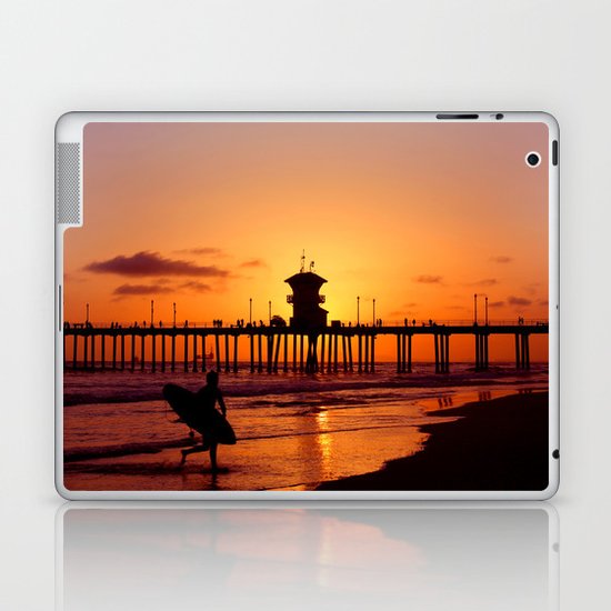 Surfers Sunset Laptop & iPad Skin