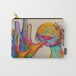 American Sign Language Grandmother Carry-All Pouch