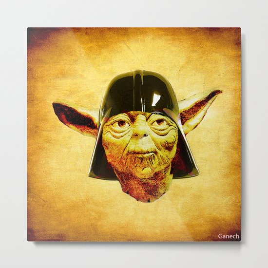 Master Darth Metal Print