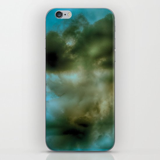 Abstract stormy clouds iPhone & iPod Skin