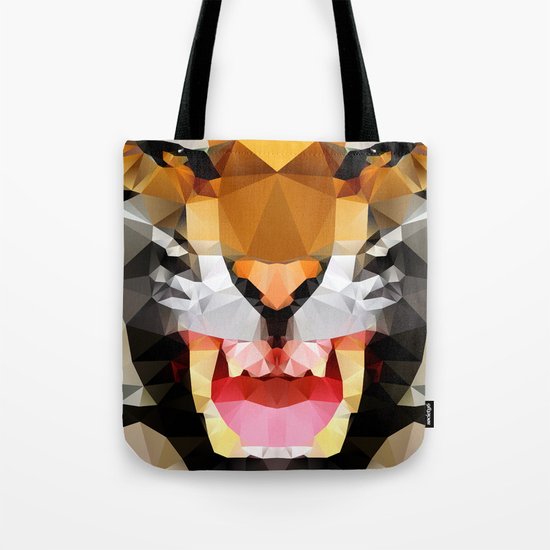 Tiger - Geo Tote Bag