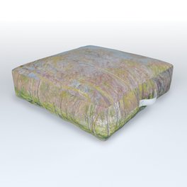 Spring in Giverny Outdoor Floor Cushion
