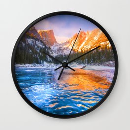 Dream Lake Wall Clock