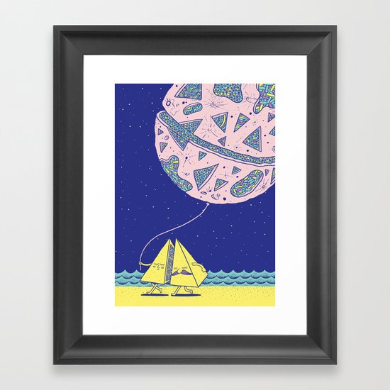 Better Half B Framed Art Print