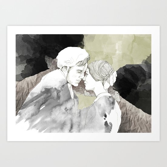 Jane Eyre Editorial #1 Art Print