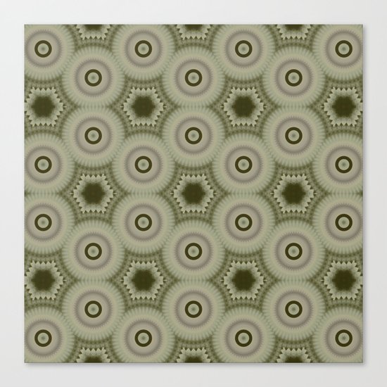 Fractal Cogs n Wheels in CMR02 Canvas Print