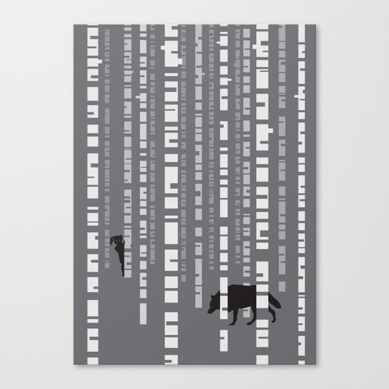 Best friends Canvas Print