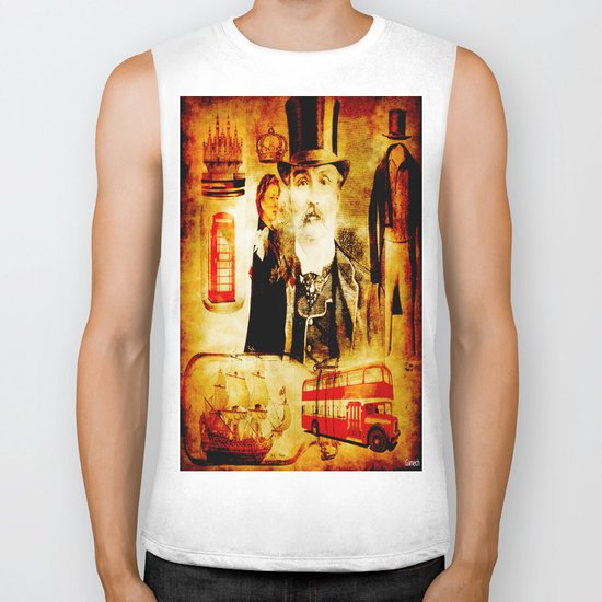 England Vintage Biker Tank