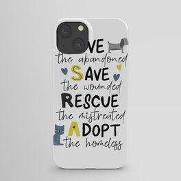 Animal Rescue iPhone Case