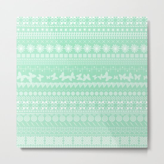 Minty-Licious Metal Print