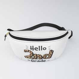 Hello 2nd Grade Back To School Fanny Pack