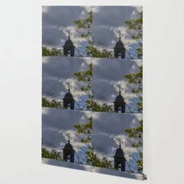 Stockholm steeple Wallpaper