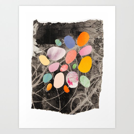 pebbles Art Print