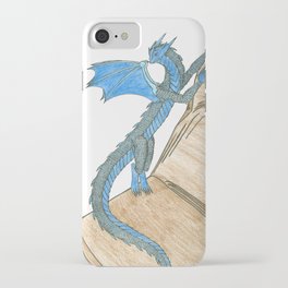 Dragon Scaling Rocks iPhone Case