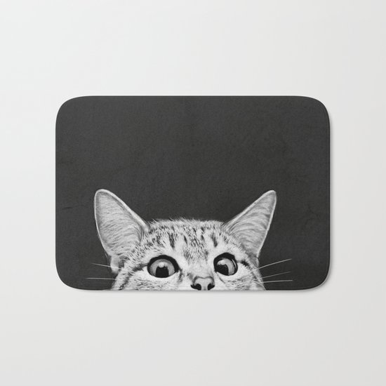 You asleep yet? Bath Mat