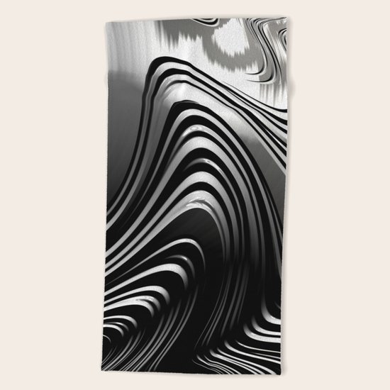 black#61 Beach Towel