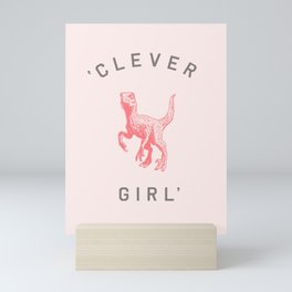 Clever Girl Mini Art Print