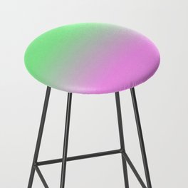 OMBRE FUCHSIA PINK & LIME GREEN COLOR  Bar Stool