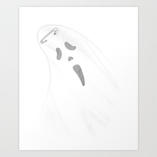 I Caught A Ghost. Art Print