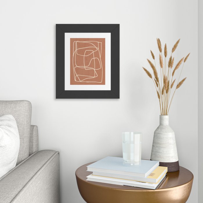 Society6 ケース Blue Tiles - an abstract photograph Amazon.com: Blue & Gray Abstract Art Print, Modern Wall