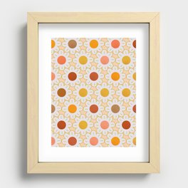 Too Many Daisies no2 Recessed Framed Print