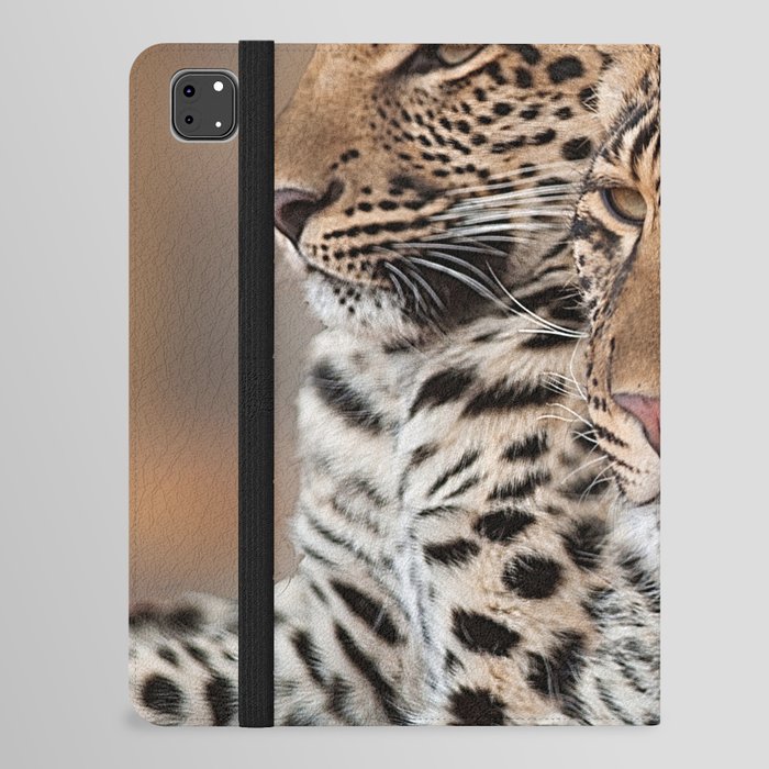 South Africa Photography - Two Beautiful Leopards iPad Folio Case